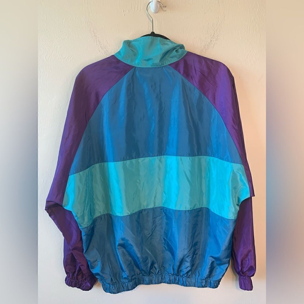 Shein 80s look patchwork wind jacket size M - Picture 2 of 6